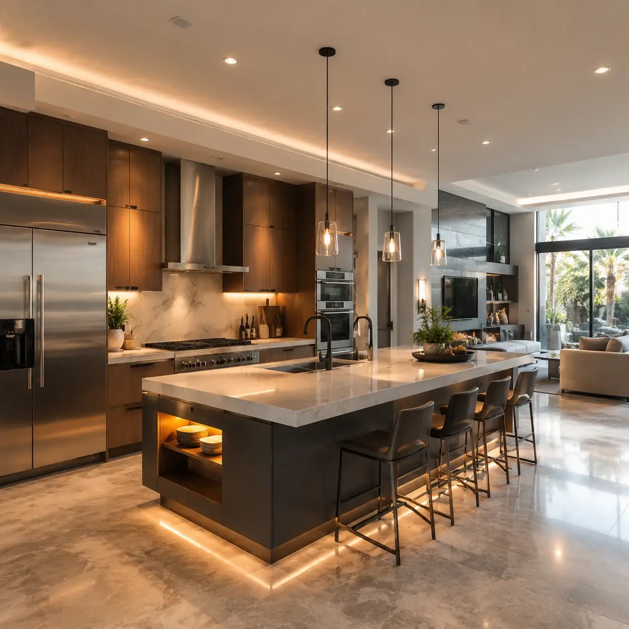 Modern luxury kitchen